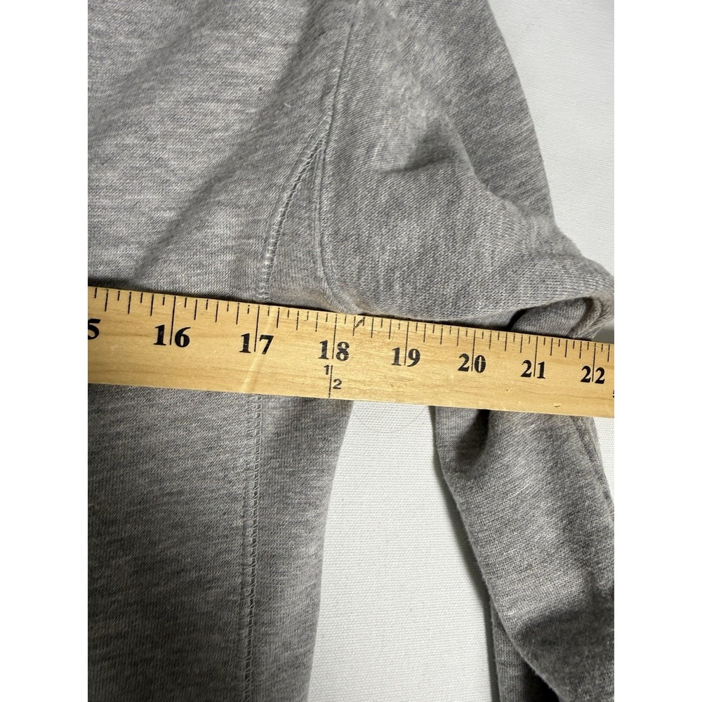 Polo Ralph Lauren Hoodie Womens Small Grey Full Zip Fleece Pony Logo Sweatshirt - Picture 7 of 7